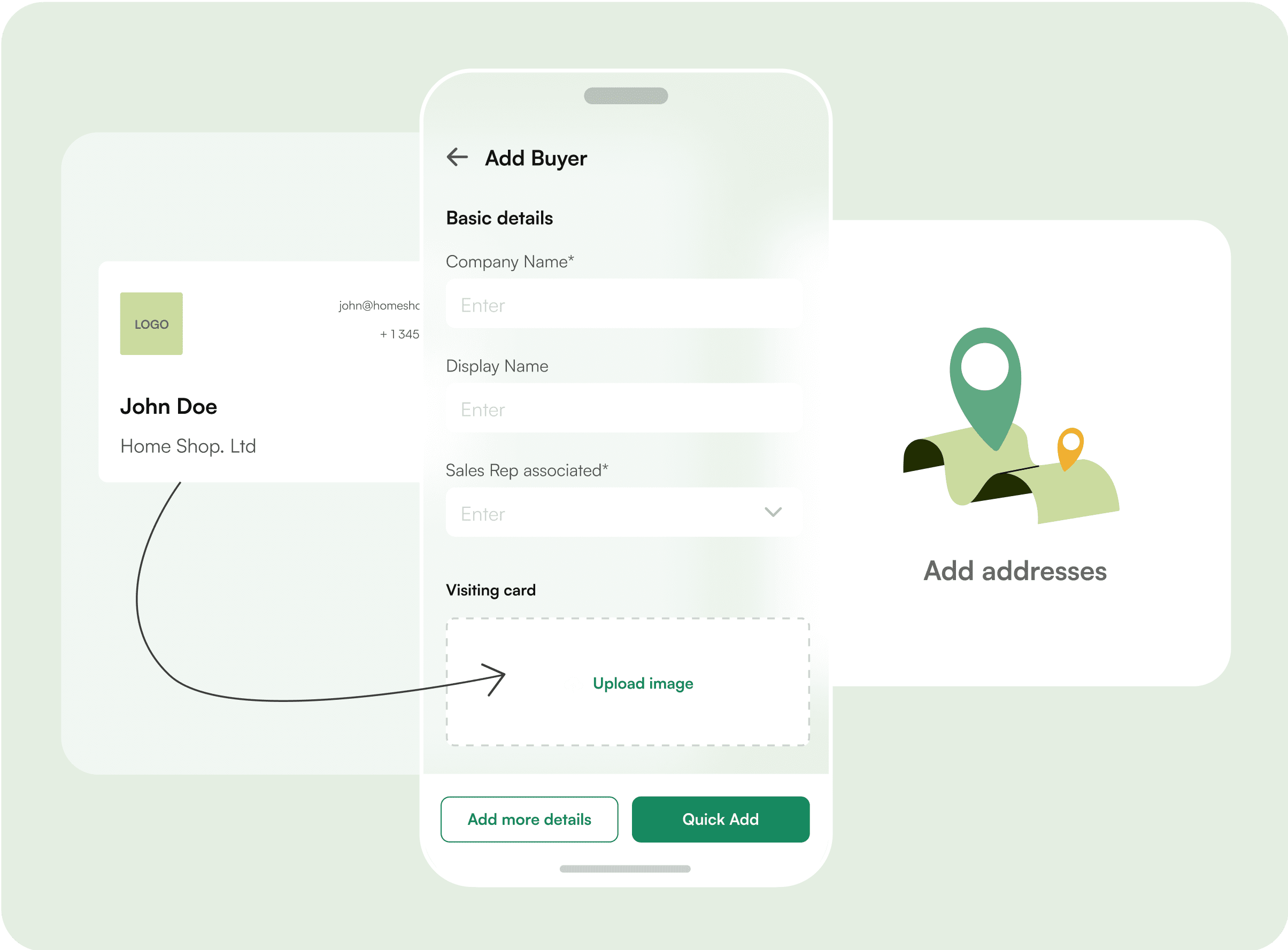 B2b Sales app