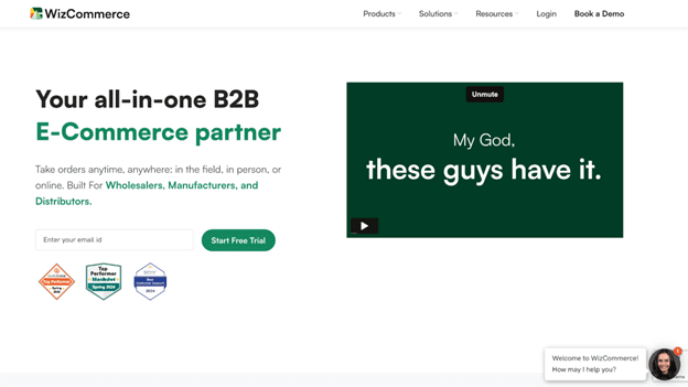 b2b food and beverage commerce platform