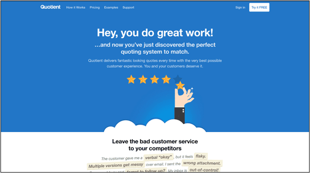 b2b sales quoting software