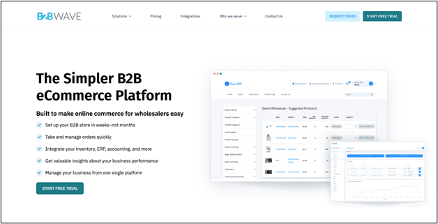 b2b food and beverage commerce platform