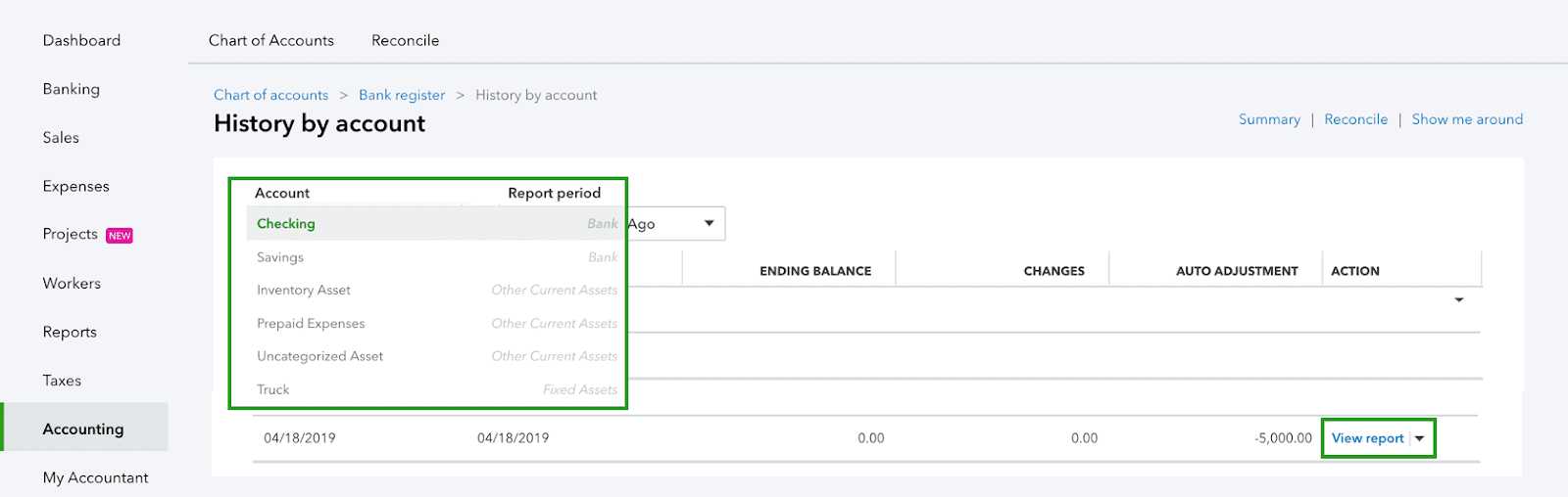 how to do reconciliation in quickbooks