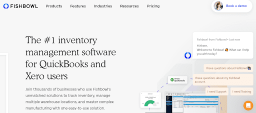 warehouse management software is compatible with QuickBooks