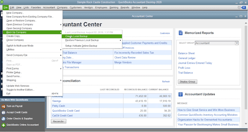 quickbooks online from desktop