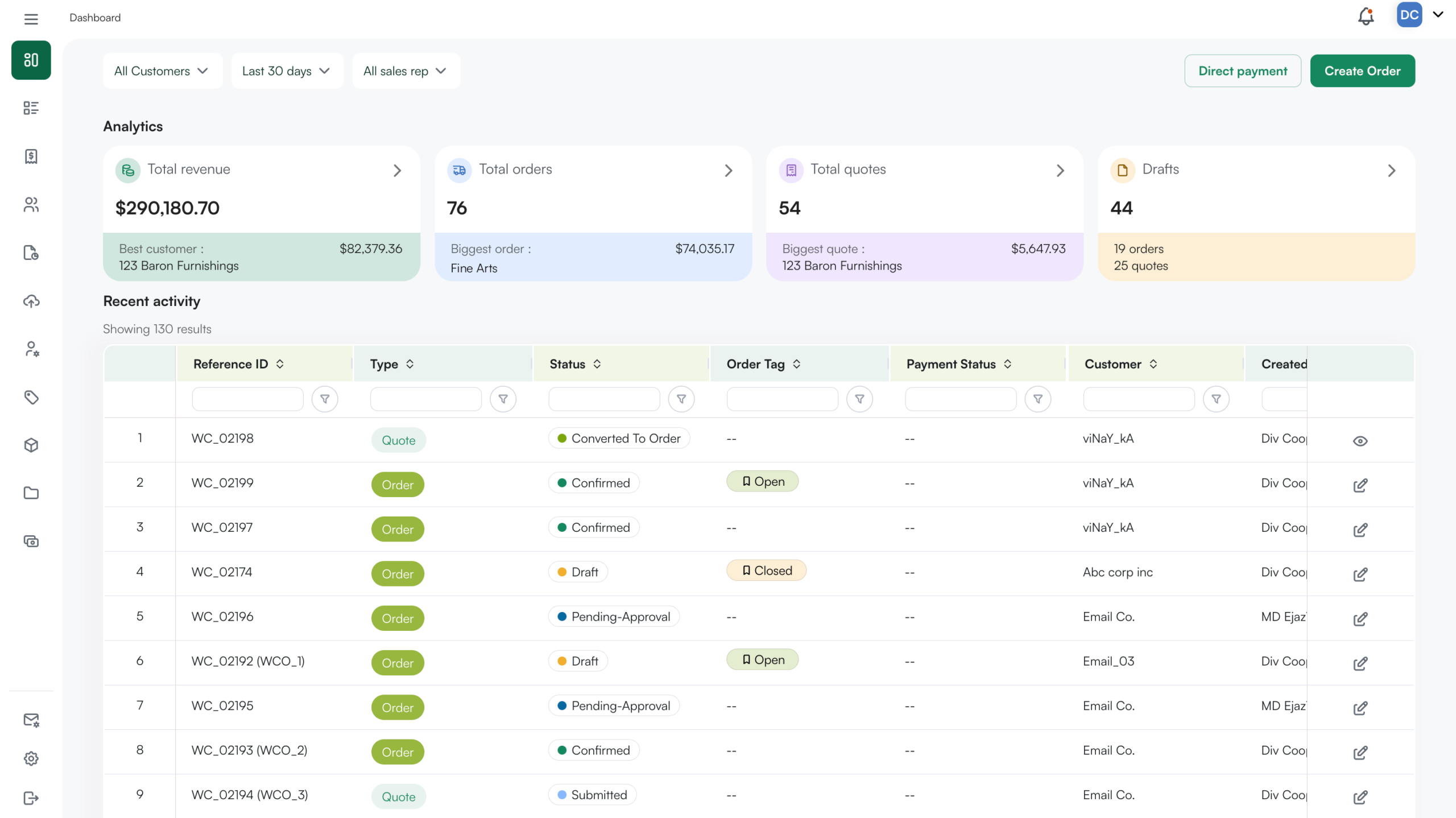 crm for wholesalers