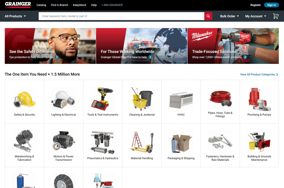 examples of b2b ecommerce