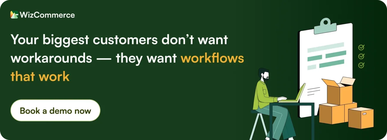 B2B commerce features
